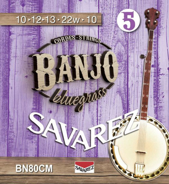 Savarez BN80CM string set 5-string banjo