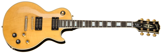 Gibson Custom Mick Ronson 1968 Les Paul Custom Ebony/Antique Natural