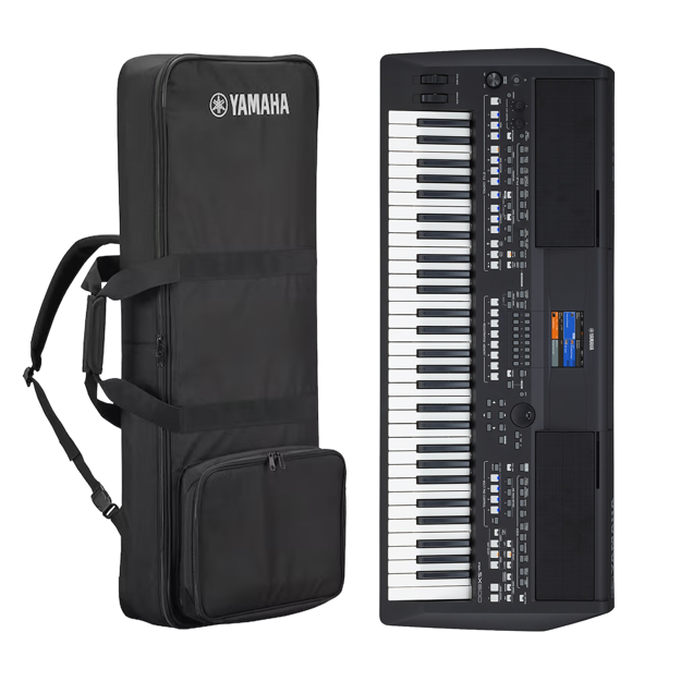 Pakke: Yamaha PSR-SX600 Digital Keyboard og SC-KB650 Soft Carry Case