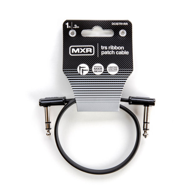 MXR DCISTR1RR Ribbon TRS Patch Cable 30cm