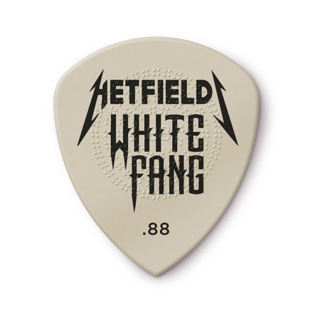 Dunlop PH122P088 HETFIELD'S WHITE FANG CUSTOM FLOW PICK .88MM - 6/PLYPK