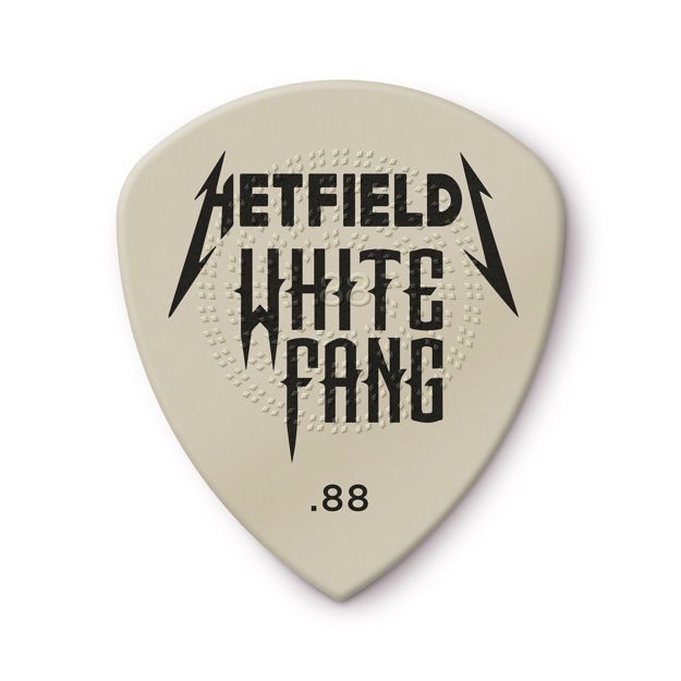 Dunlop PH122P088 HETFIELD'S WHITE FANG CUSTOM FLOW PICK .88MM - 6/PLYPK