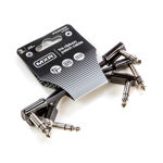 MXR DCISTR03R Ribbon TRS Patch Cable 8cm 3-pk