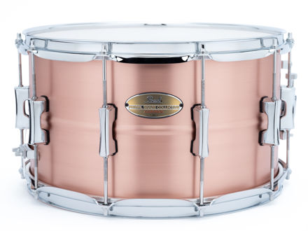Pearl PSC1480C Primal Snare 14"x8" Copper Shell Snare Drum Brushed Copper Finish