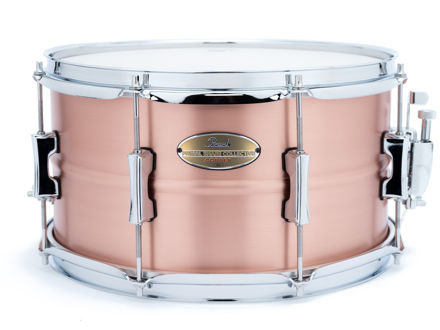 Pearl PSC1370C Primal Snare 13"x7" Copper Shell Snare Drum in Brushed Copper Finish