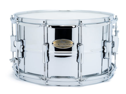 Pearl PSC1480S Primal Snare 14"x8" Steel Shell Snare Drum Mirror Chrome