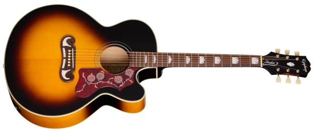 Epiphone J-200 Studio EC Vintage Sunburst