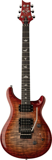 PRS SE Custom 24 Floyd Rose Charcoal Cherry Burst