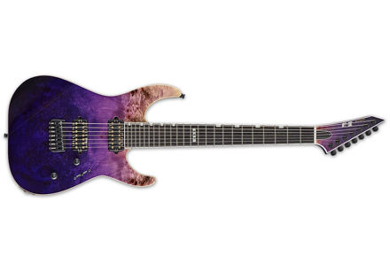 ESP E-II M-II 7 NT PNF Purple Natural Fade