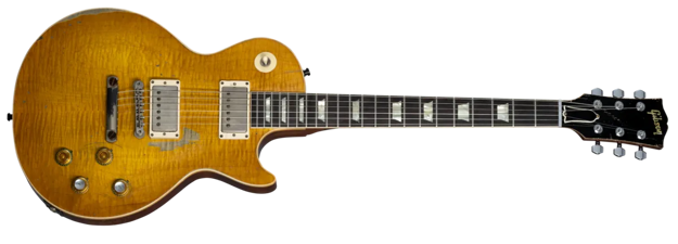 Gibson Custom Kirk Hammett “Greeny” 1959 Les Paul Standard Murphy Lab Aged Greeny Burst