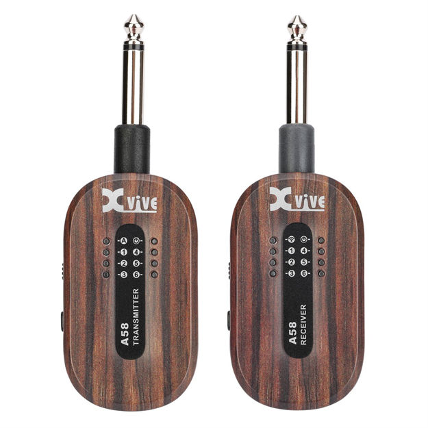 Xvive A58 Rosewood Wireless Guitar System