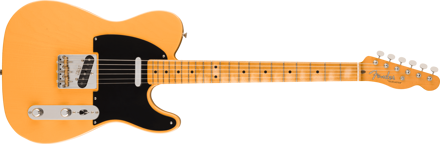 Fender 75th Anniversary Vintera Road Worn 1951 Telecaster, Maple Fingerboard, Butterscotch Blonde
