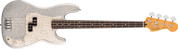 Fender 75th Anniversary Player II Precision Bass, Rosewood Fingerboard, Diamond Dust Sparkle