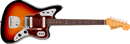 Fender Vintera III Mid '60s Jaguar, Rosewood Fingerboard, 3-Color Sunburst