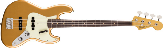 Fender Vintera III Early '60s Jazz Bass, Rosewood Fingerboard, Aztec Gold