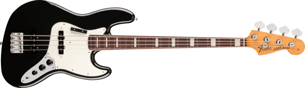 Fender Vintera III Early '70s Jazz Bass, Rosewood Fingerboard, Black