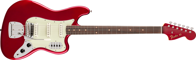 Fender Vintera III Early '60s Bass VI, Rosewood Fingerboard, Candy Apple Red