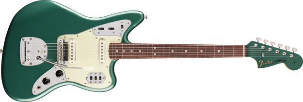 Fender Vintera III Mid '60s Jaguar, Rosewood Fingerboard, Sherwood Green Metallic