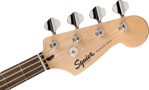 Squier Sonic Bronco Bass, Laurel Fingerboard, White Pickguard, Daphne Blue