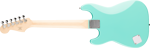 Squier Mini Stratocaster, Maple Fingerboard, White Pickguard, Sea Foam Green