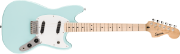 Squier Sonic Mustang, Maple Fingerboard, White Pickguard, Daphne Blue
