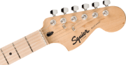 Squier Sonic Mustang, Maple Fingerboard, White Pickguard, Daphne Blue