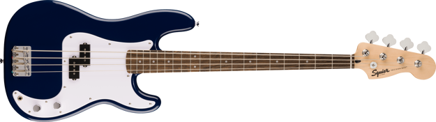 Squier Sonic Precision Bass, Laurel Fingerboard, White Pickguard, Midnight Blue