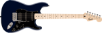 Squier Sonic Stratocaster HSS, Maple Fingerboard, Black Pickguard, Midnight Blue
