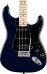 Squier Sonic Stratocaster HSS, Maple Fingerboard, Black Pickguard, Midnight Blue