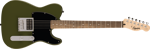 Squier Sonic Esquire H, Laurel Fingerboard, Black Pickguard, Olive