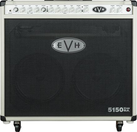 EVH 5150III 2x12 50W 6L6 Combo, Ivory, 230V EUR
