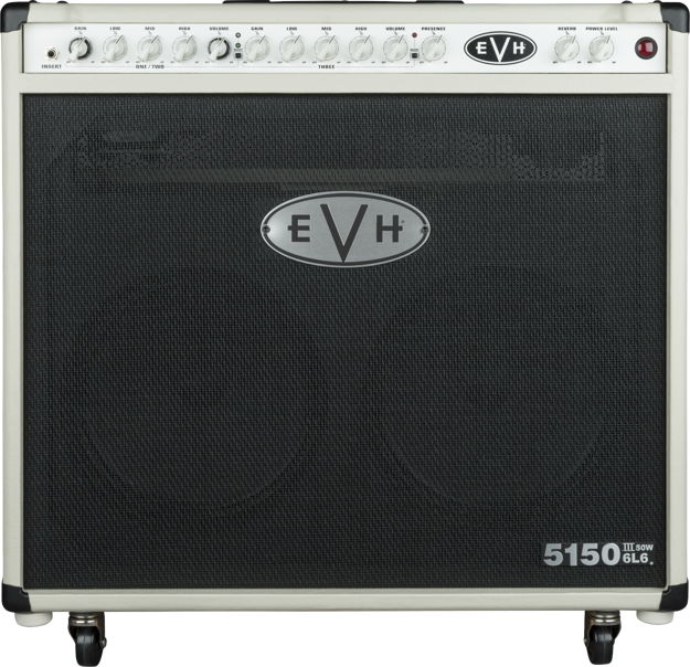 EVH 5150III 2x12 50W 6L6 Combo, Ivory, 230V EUR