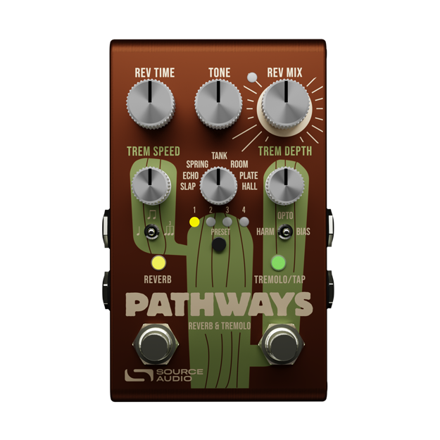 Source Audio Pathways Reverb and Tremolo