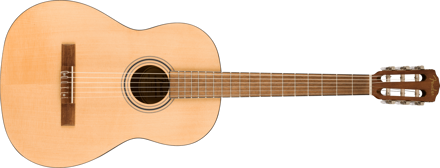 Fender CN-30 Nylon, Walnut Fingerboard, Natural