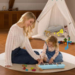 Donner KIDO V-10 el-piano for barn lys blå