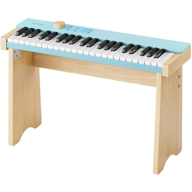 Donner KIDO V-20 el-piano for barn lys blå