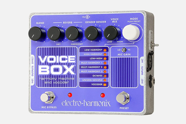 Electro-Harmonix VOICE BOX Harmony Machine & Vocoder, 9.6DC-200 PSU included