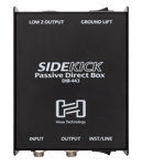 Hosa Sidekick Passive DI Box, 1/4 in TS to XLR3M