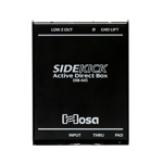 Hosa Sidekick Active DI Box, 1/4 in TS to XLR3M
