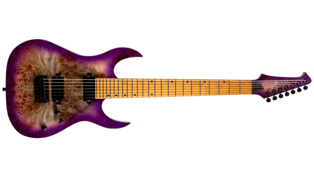 Spira Guitars S-457 Transparent purple
