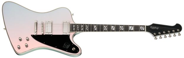 Epiphone Futura Firebird Custom Quicksilver Shift