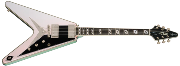Epiphone Futura Flying V Custom Quicksilver Shift