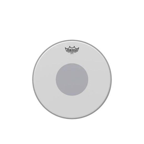 Remo 14" Controlled Sound Coated Bottom White Dot